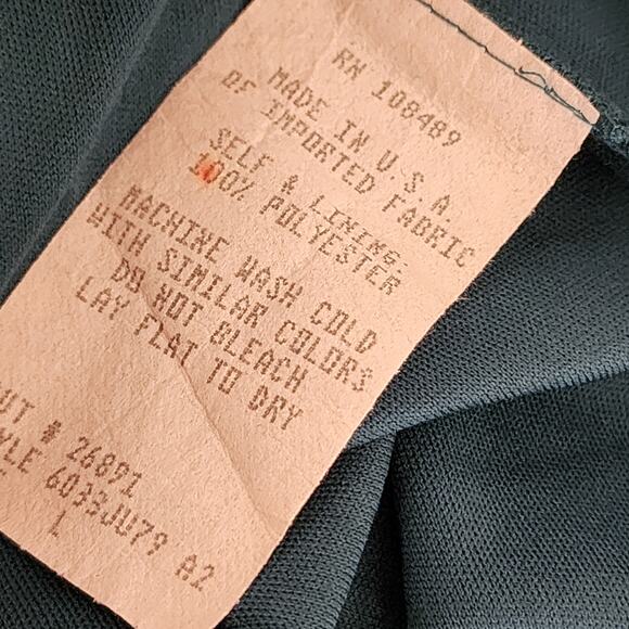 Large Blue Floral Chiffon L8ter Strapless Dress - Picture 4 of 4